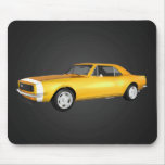 1967 Camaro SS: Yellow Finish: Mousepad