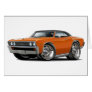 1967 Chevelle Orange Black Top Card