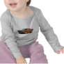 1967 Chevelle Orange Black Top Shirt
