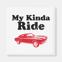 1967 Chevrolet Camaro SS 396 Fridge Magnet