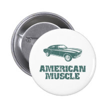 1967 Chevrolet Camaro SS 396 Pinback Button