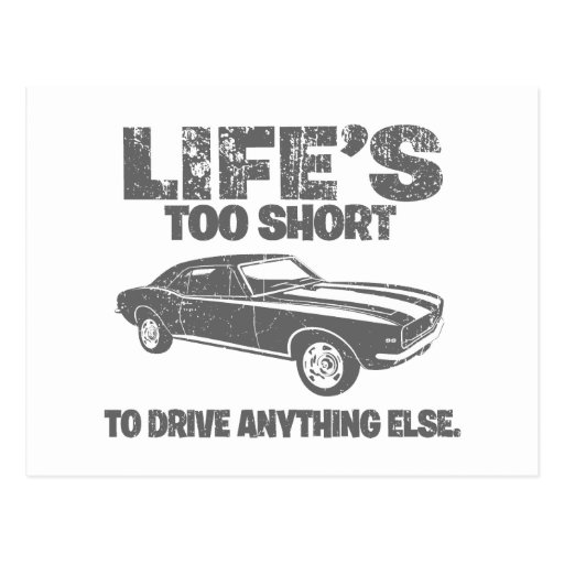 1967 Chevrolet Camaro SS 396 Post Card