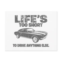1967 Chevrolet Camaro SS 396 Post Card