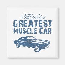 1967 Chevrolet Camaro SS 396 Refrigerator Magnets