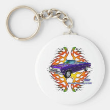 1967 Chevy Chevelle by Fractal Tees(TM) Key Chains