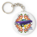 1967 Chevy Chevelle by Fractal Tees(TM) Keychains