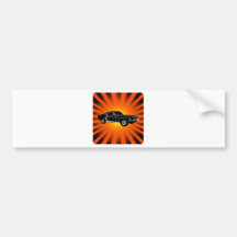 1967 Ford Mustang Fastback Bumper Sticker