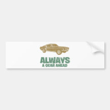 1967 Ford Mustang Fastback Bumper Sticker