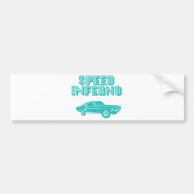 1967 Ford Mustang Fastback Bumper Sticker