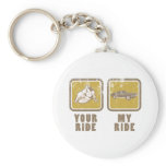 1967 Ford Mustang Fastback Keychains