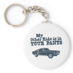 1967 Ford Mustang Fastback Keychains