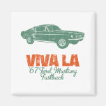 1967 Ford Mustang Fastback Magnets