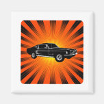 1967 Ford Mustang Fastback Magnets