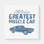 1967 Ford Mustang Fastback Magnets