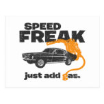 1967 Ford Mustang Fastback Post Card
