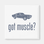 1967 Ford Mustang Fastback Refrigerator Magnets