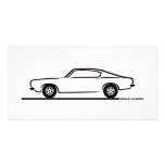 1968 1969 Plymouth Barracuda Personalized Photo Card