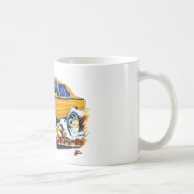 1968-71 Dodge Dart Orange Car Coffee Mug