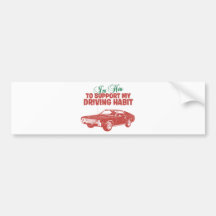 1968 AMC AMX BUMPER STICKER