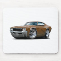 1968 Buick GS Brown Car Mousepad