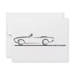 1968 Camaro Convertible BLK Custom Invitations