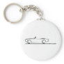 1968 Camaro Convertible BLK Keychains