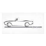 1968 Camaro Convertible BLK Customized Photo Card