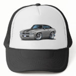 1968 Chevelle Silver-Black Stripes Trucker Hat