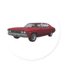 1968 Chevelle SS: Candy Apple Finish