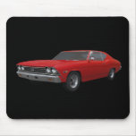 1968 Chevelle SS: Red Finish: Mousepad