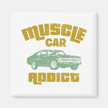 1968 Chevrolet Nova SS 396 Refrigerator Magnets