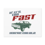 1968 Dodge Hurst Hemi Dart Post Card