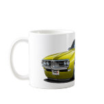 1968 Firebird Yellow-Black Car Coffee Mugs