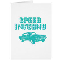 1968 Ford Mustang Coupe Greeting Cards