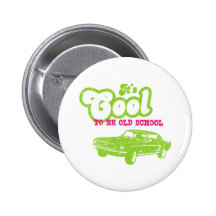 1968 Ford Mustang Coupe Pinback Buttons