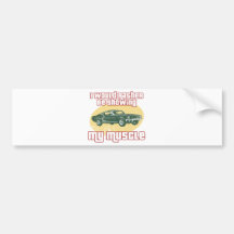 1968 Ford Mustang Fastback Bumper Sticker