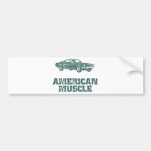 1968 Ford Mustang Fastback Bumper Sticker