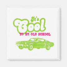 1968 Ford Mustang Fastback Refrigerator Magnet