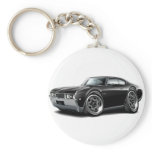 1968 Olds 442  Black Car Key Chains