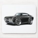 1968 Olds 442  Black Car Mousepads