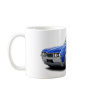 1968 Olds 442 Blue-White Car Coffee Mugs