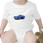 1968 Olds 442 Blue-White Car Romper