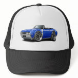 1968 Olds 442 Blue-White Convertible Trucker Hat