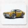 1968 Olds 442 Gold-Black Car Mouse Pad