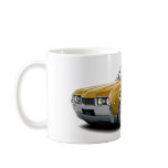 1968 Olds 442 Gold-Black Car Mugs