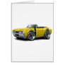 1968 Olds 442 Yellow-Black Convertible Cards