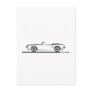 1968 Pontiac Firebird Convertible Postcard
