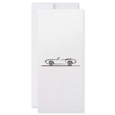1968 Pontiac Firebird Convertible Custom Rack Card by frengi