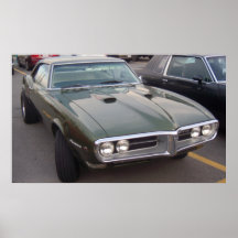 1968 Pontiac Firebird Hardtop Posters