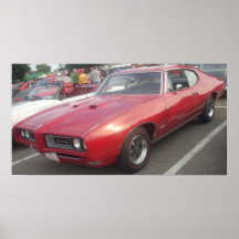 1968 Pontiac GTO Hardtop Poster